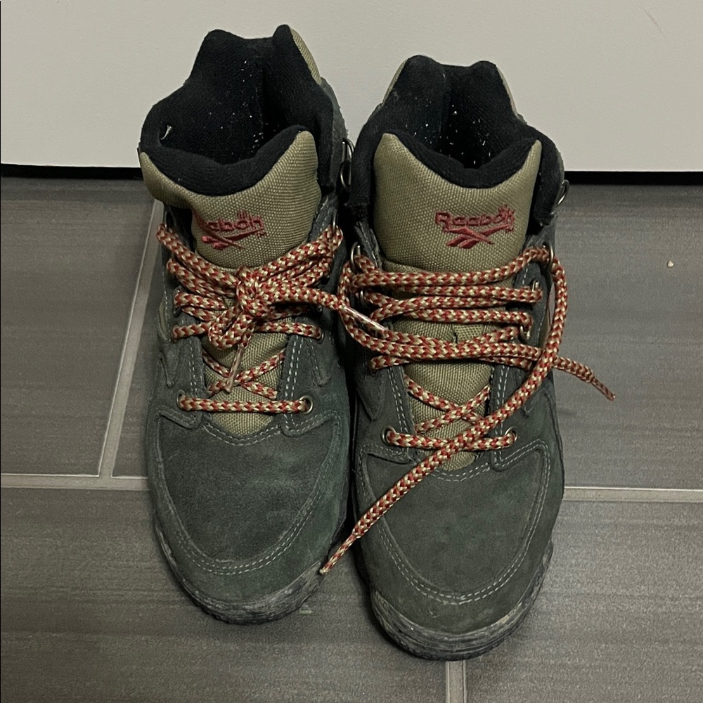 Reebok Olive Hiking Boots